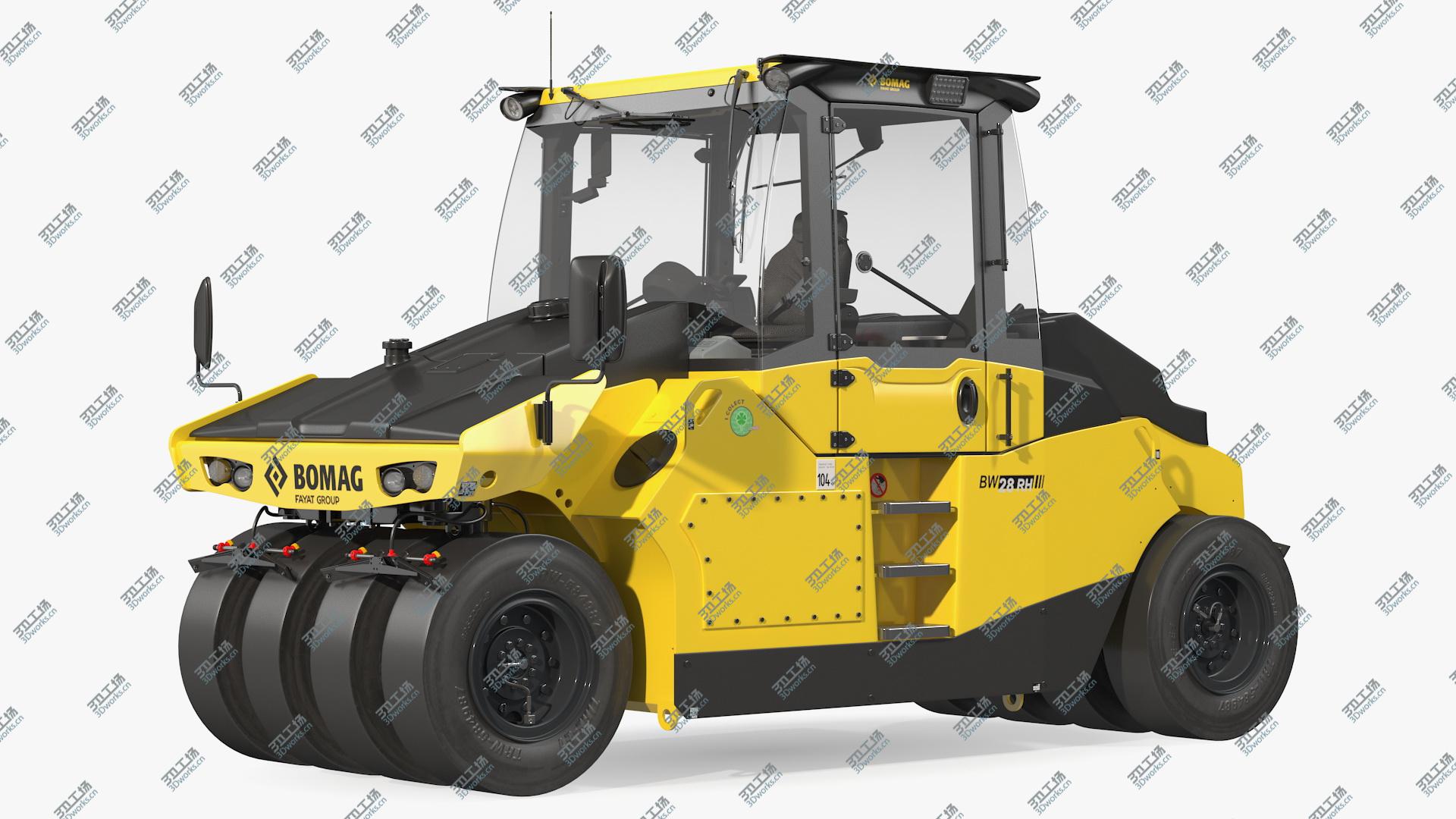 images/goods_img/202104091/Bomag BW 28 RH Pneumatic Tired Compactor 3D model/1.jpg